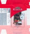 Karuna, milk chocolate strawberry and yoghurt filled, 100g, 07.06.2004
AB Krafts Foods , Kaunas, Lithuania