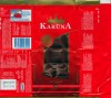 Karuna, milk chocolate, 100g, 20.04.2005, Kraft Foods Lietuva, Kaunas, Lithuania