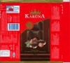Karuna, dark chocolate with whole hazelnuts, 100g, 28.10.2006, Kraft Foods Lietuva, Kaunas, Lithuania