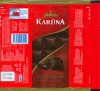 karuna, dark chocolate, 100g, 12.07.2008, AB Kraft Foods Lietuva, Kaunas, Lithuania