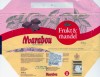 Fruct &Mandel, milk chocolate with raisins and chopped almonds, 100g, 01.01.1998
Made in Sweden by Marabou AB, Sundbyberg
