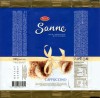 Sanne, milk chocolate with capuccino taste filling, 100g, 02.05.2007, AS Laima, Riga, Latvia