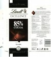 Lindt Excellence, fine dark chocolate, 100g, 04.2012, Lindt & Sprungli AG, Switzerland