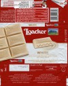White chocolate with milk cream filling and crispy wafer, 87g, 08.2014, Loacker, South Tyrol, Italy