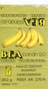 BEA chocolate, 24,2g, about 1980, , Magyar Edisipar, Budapest Csokoladegyar, Hungary