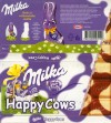 Milka, milk and white  chocolate, 100g, Kraft Foods Manufacturing GmbH & Co.KG, Lorrach, Germany
