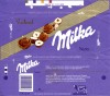 Milka, Alpine milk chocolate with nuts, 100g, Suchard-Tobler-Vertriebs GmbH, Bremen, Germany