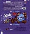 Milka, milk chocolate with air chocolate pieces, 100g, 21.12.2013, Kraft Foods Germany, Mondelez International, Lorrach, Germany