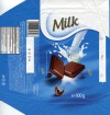 Milk chocolate, 100g, 16.10.2013, ZWC Millano, Przezmierowo, Poland