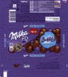 Milka, milk chocolate with air milk chocolate filling, 100g, 26.02.2014, Mondelez International, Germany