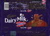 Cadbury dairy milk daim, family milk chocolate with crunchy almond caramel pieces, 270g, 09.05.2018, Mondelez Polska Production sp.z.o.o., Bielany Wroclawskie, Poland