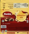 Marabou Schweizer not, milk chocolate with nuts, 200g, 12.08.2013, Mondelez Sverige, Sweden