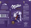 Milka, milk chocolate, 90g, 25.12.2014, Mondelez International, Ukraine