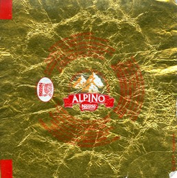 Alpino, bombom de chocolate, 2006, Nestle Brasil Ltda, Sao Paulo, Brasil