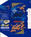 Modre z nebe, dark chocolate with almonds, 100g, 07.2004, Nestle Orion, Praha, Czech Republic
