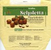 Scholetta, milk chocolate with hazelnuts, 100g, Paul C.Rumland KG, Hamburg, Germany