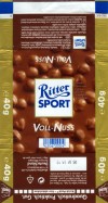 Ritter sport, voll-nuss, milk chocolate with whole hazelnuts, 40g, 05.2001, Alfred Ritter GmbH & Co. Waldenbuch, Germany