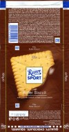 Ritter sport, A butter biscuit and a milk and cocoa cream in milk chocolate, 100g, 30.06.2010, Alfred Ritter GmbH & Co. Waldenbuch, Germany
