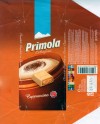Primola, cappuccino, white chocolate with cappuccino cream, 100g, 22.06.2005, Supreme chocolat S.R.L, Bucharest, Romania