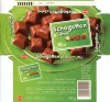 Schogetten & Sahne, milk chocolate with nuts cream into 18 single-stucks, 100g, Trumpf Schokoladenfabrik GmbH, Berlin, Germany