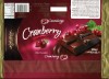 Chocolate with cranberry-cocoa filling, 295g, 11.2010, Wawel S.A., Krakow, Poland