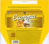 Europa, milk chocolate with tropical fruit creme filling, 100g, 1999, Wissoll, Germany