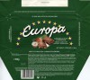 Europa, milk chocolate with hazelnuts, 100g, 30.05.2001, Wissoll- Wilh.Schmitz-Scholl GmbH, Germany
