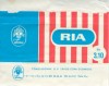 Ria, milk chocolate, 35g, 1970, Zora, Olomouc, Czech Republic (CZECHOSLOVAKIA)