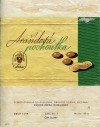 Chocolate with nuts, 100g, about 1965, Ceskoslovenske cokoladovny, O.P., Modrany, zavod Zora, Olomouz, Czechoslovakia
